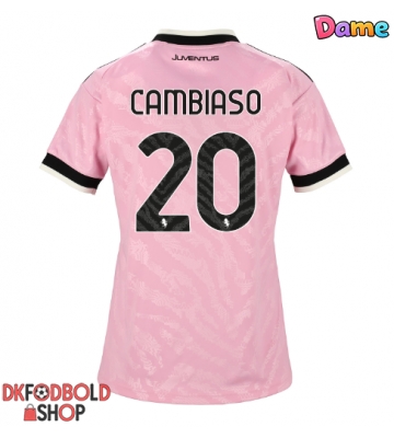 Juventus Andrea Cambiaso #20 Udebanetrøje Dame 2026-27 Kort ærmer Juventus Andrea Cambiaso #20 Udebanetrøje Dame 2026-27 Kort ærmer